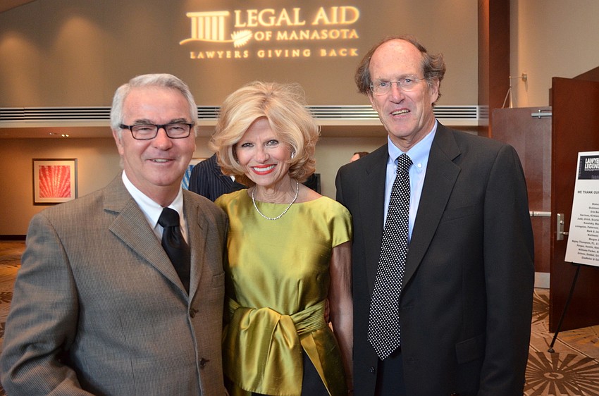 Hon. Rick De Furia with Barbara and Hap Haskins