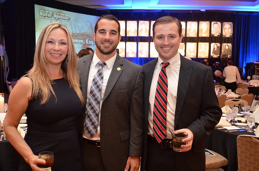 Kristy Guy, Rory Zinna and Patrick Songy