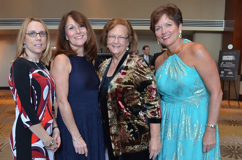 Linda Harradine, co-chair Kim Bald, Sharelle Turner and Sue Revell