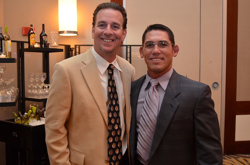 Lyn Nixon and Matt Bower