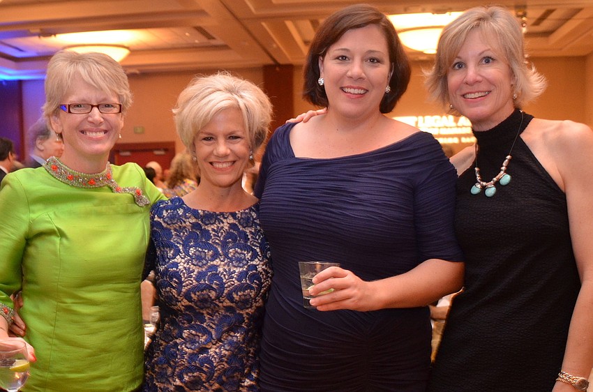 Missy Porges Thompson, Amy Oâ€™Rourke, Emily Porges and Susan Cox Scheffer