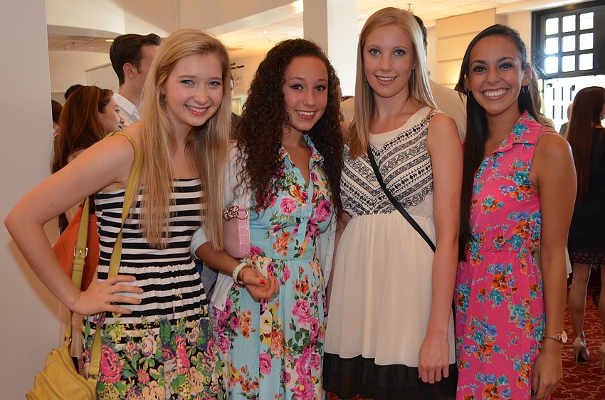 Shelby Finnie, Lucy Gold, Leah Bonli and Gabriela Johnson