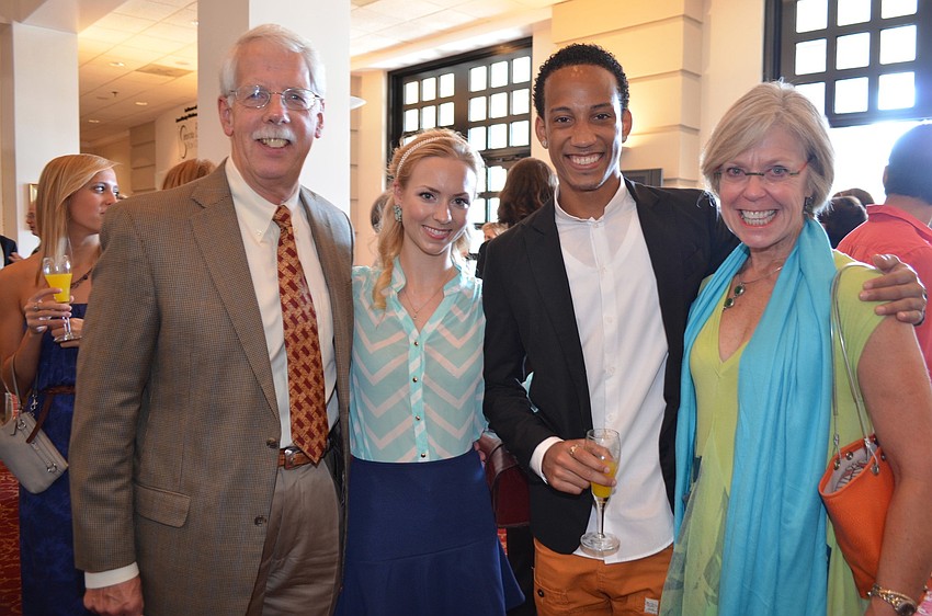 Mike Jerde, Victoria Hulland, Ricardo Rhodes and Roxie Jerde