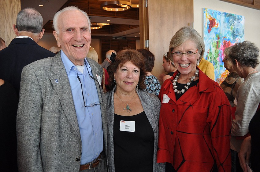Dr. Arthur Ancowitz, Joan Golub and Roxie Jerde