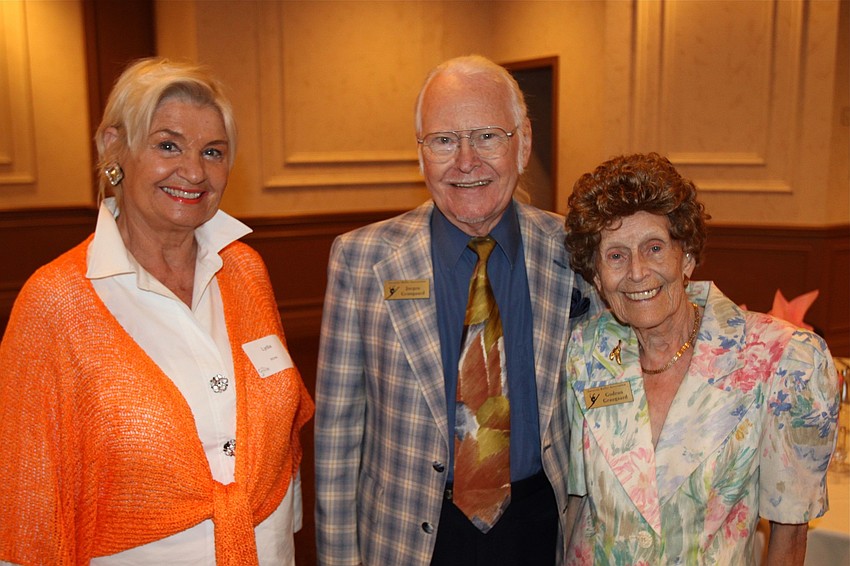 Lydia Bohn with Jorgen and Gudrun Graugaard