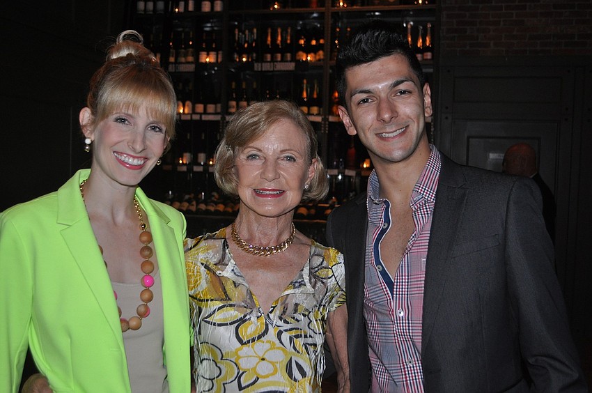 Kate Honea, Eleanor Williams and Ricardo Graziano