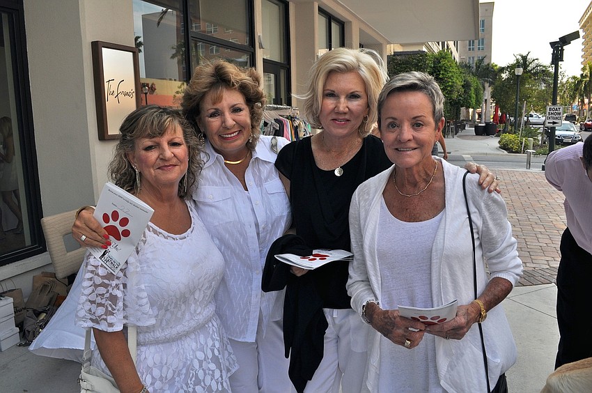 Genie Papageorge, Becky Alexander, Jan Baird and Linda Howell