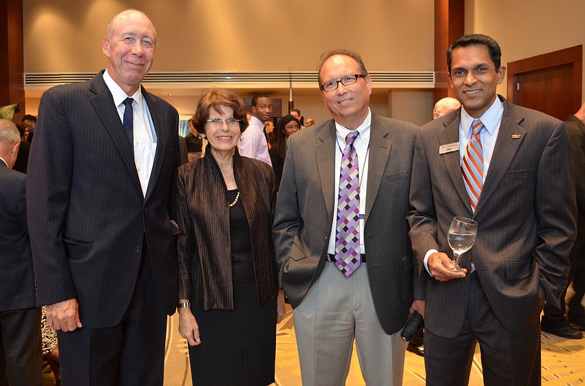 Tom Barwin, Susan Chapman, Bill Church and Iwan Mohamed