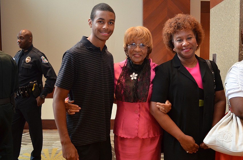 Joseph Haygood, Estella Thomas and Cynthia Hudson