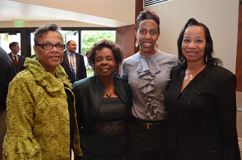 Cheryl Holloway, Doretha Pratt, Adrienne Paramore and Frankie Phillips