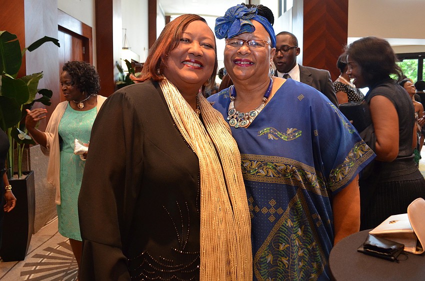 Helen James and Betty Harvey-Hayes