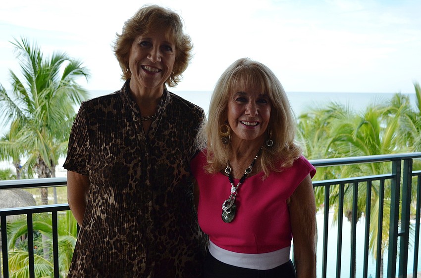 Judy Bennett and Shirley Fisher