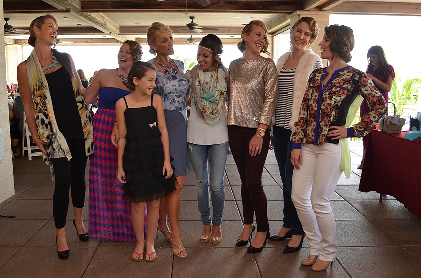 Kristy Cail, Marie Bowman, Hailey Page, Sandra Bellino, Tatyana Sharoubim, Sarah Lodge, Heidi Anderson and Hayley Wielgus