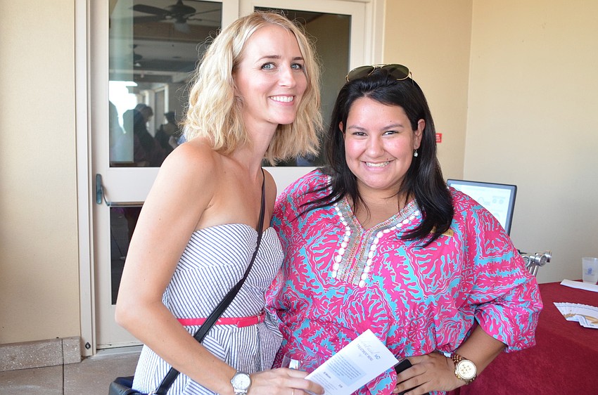 Liz Sandburg and Kelsey Alholm