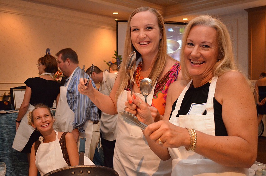 Kim Dendy and Sandy Larson