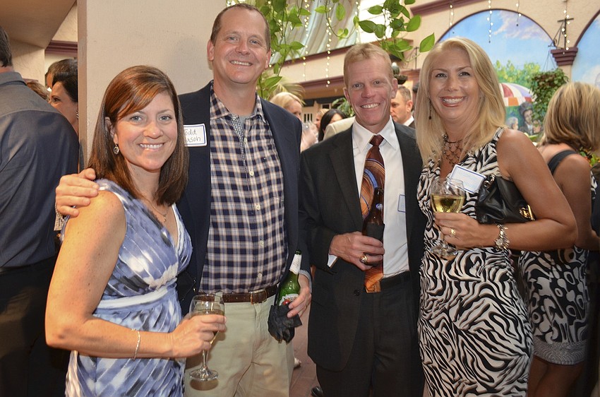 Molly and Todd Eliason with Tim and Michelle Hornung