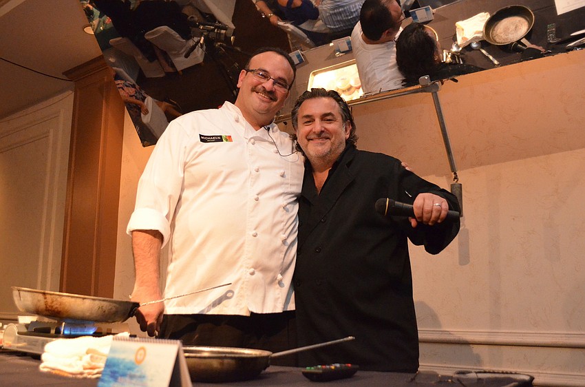 Jamil Pineda and Phil Mancini