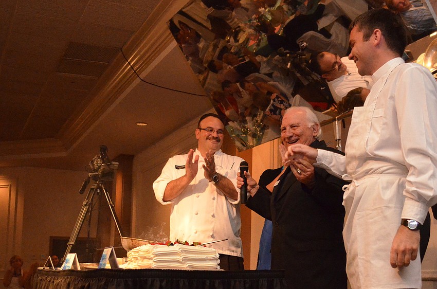 Jamil Pineda, Fr. Fausto Stampiglia and Fr. Sebastian Szczawinski