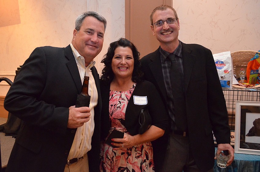 Chris Sileo with Sara and Tim Brinn