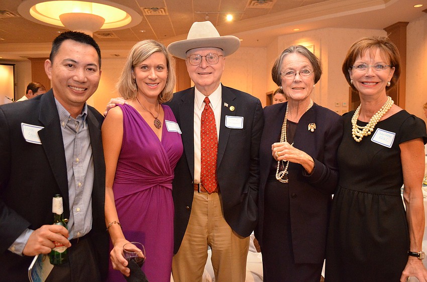 Aaron and Karen Strand, Joe and Joan Lovingood and Charlene Neal