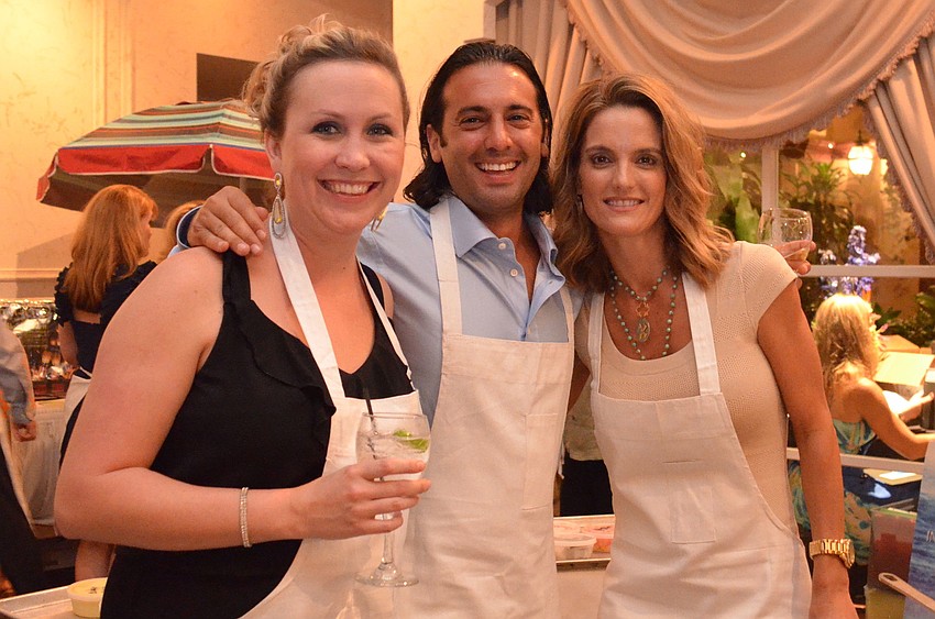 Kari Tovcer, Rico Antonio and Gina Rvin