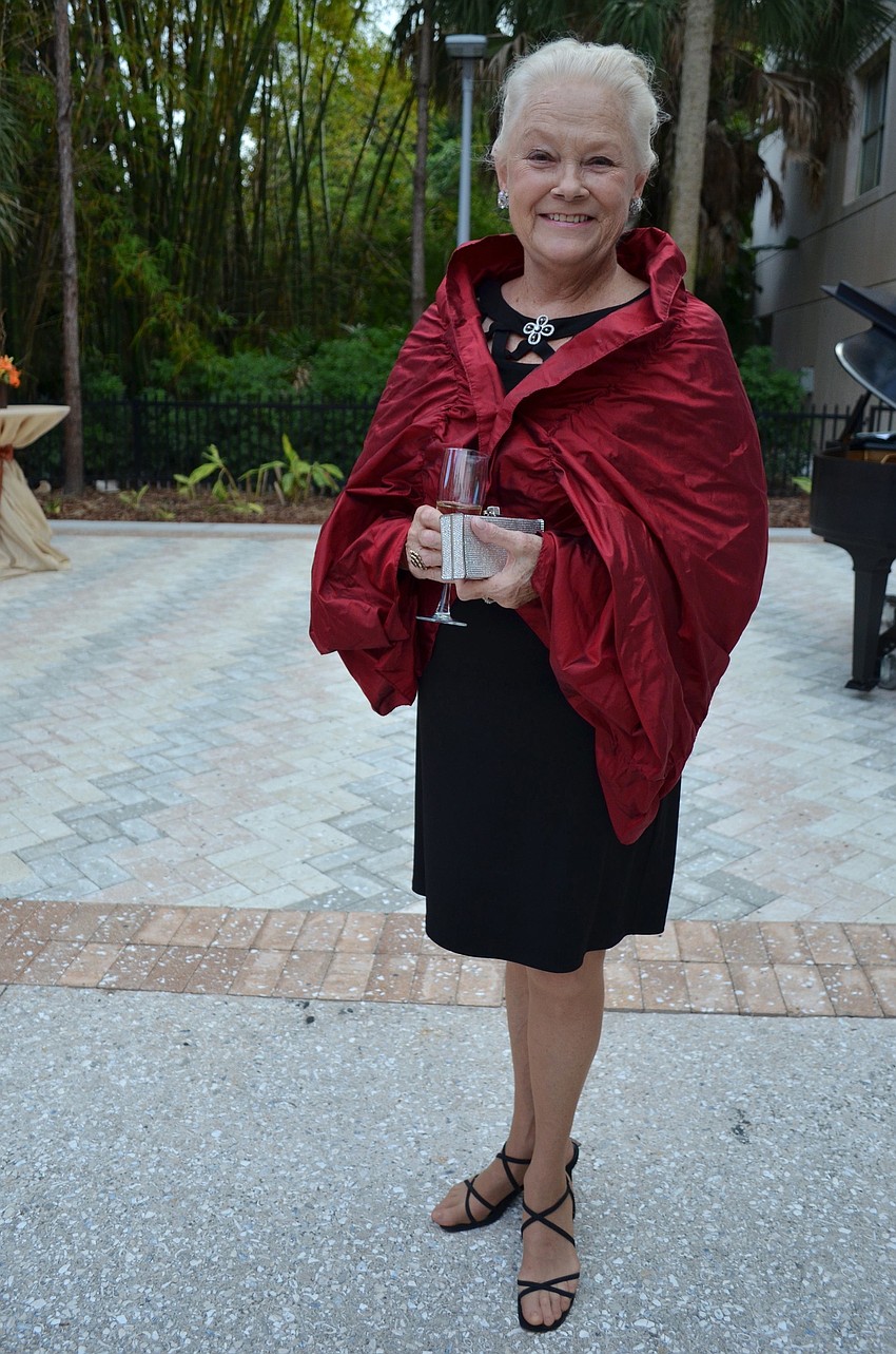 Sylvia Barber looking fabulous at RIAF Opening Night.