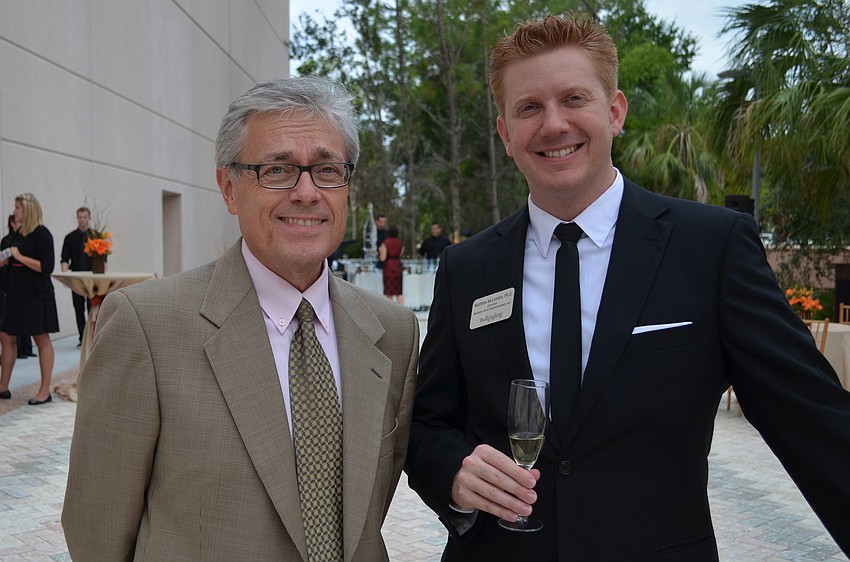 Dwight Currie and Dr. Matthew McLendon