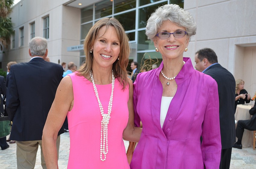 Susan Dabney and Dr. Sarah Pappas