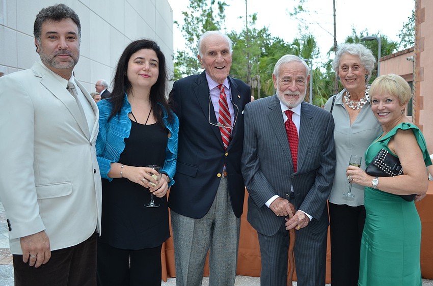 Rafael DeStella, Lera Auerbach, Arthur Ancowitz, Gil Waters, Ina Schnell and Elisabeth Waters