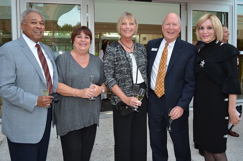Jim and Debbi Diggs, Kathy Bush, Scott Anderson and Hillary Steele