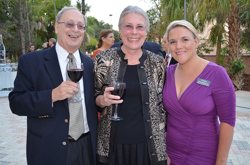 Arthur and Marcella Levin with Erin Parker