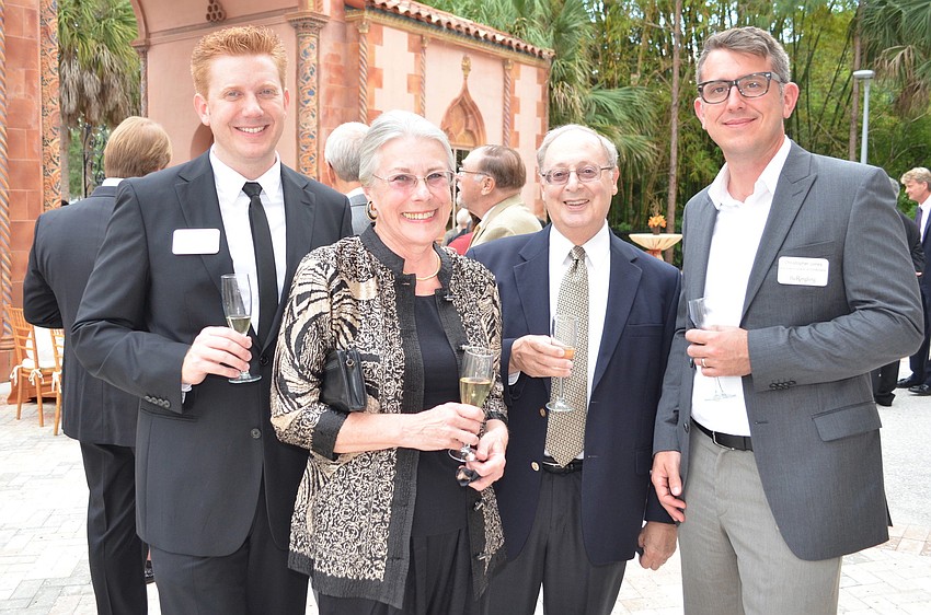 Dr. Matthew McLendon, Marcella and Arthur Levin and Chris Jones