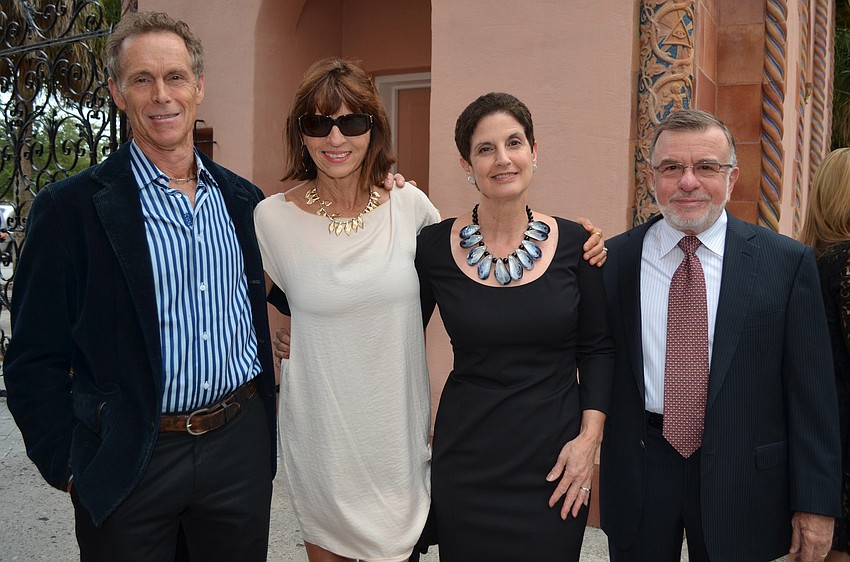 Dave Sayre and Gogo Ferguson with Nancy and Chuck Parrish