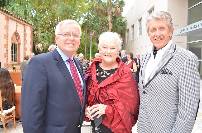 Dennis Stover, Sylvia Barber and Phil King