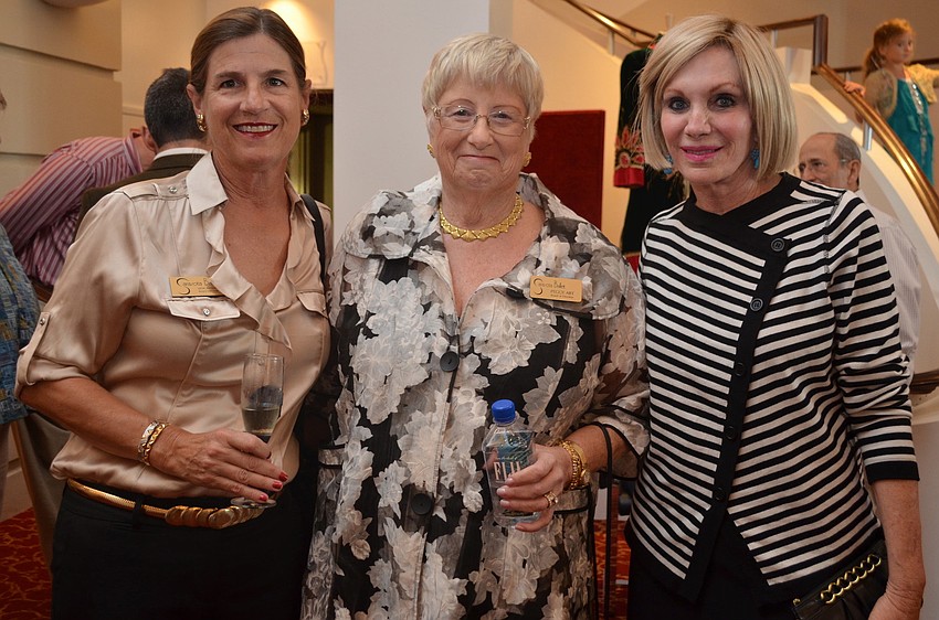 Lucia Almquist, Peggy Abt and Hillary Steele