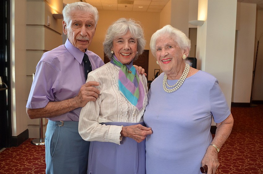 Juan and Janet Sheff with Virginia Page