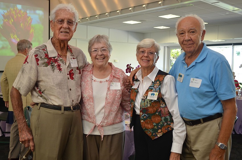 Edward and Lois Greer with Isabel and Milt Rauch