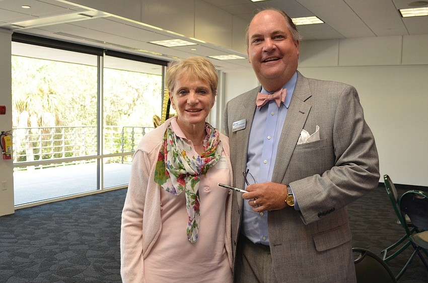 Charlotte Perret and Brad Goddard