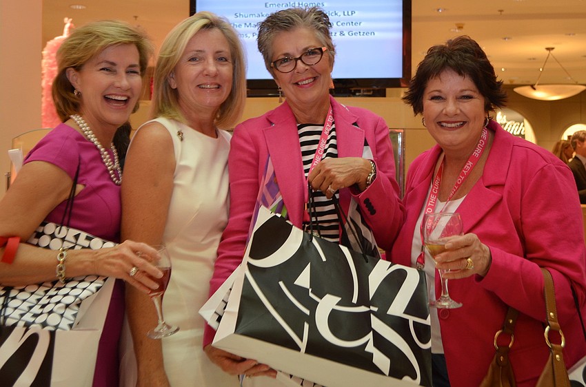 Pam Beitlich, Donna Barcomb, Deborah Poff and Kathy Harnick