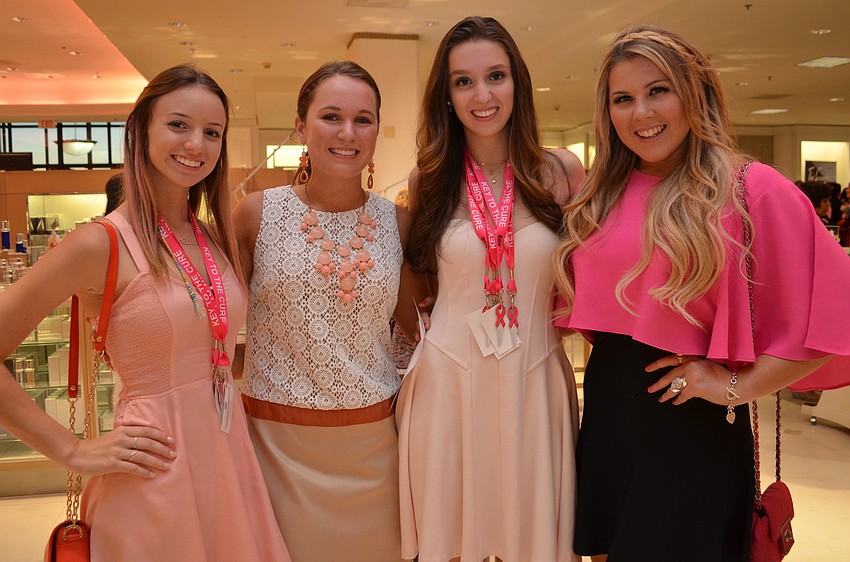 Gianna DeRamo, Lauren Redington, Sydney Koffman and Taylor Karp