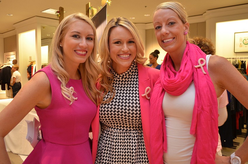 Ashley Dooley, Montana Taplinger and Erin Hart