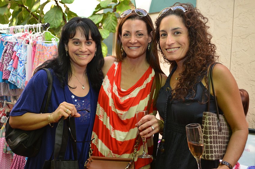 Stacey Edelman, Alyson Hanan and Daniela Kaskey