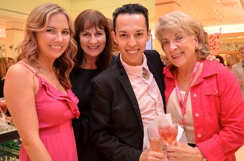 Molly and Mirta Klauber, Eduardo Anaya and Tina Bider