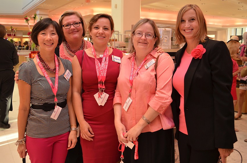 Pamela Porter, Miriam Zeigler, Agnes Lauwagin, Lynn Kisser and Alicia Larkins