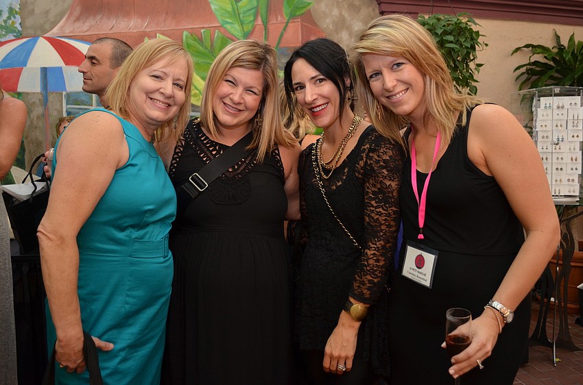 Shelia Scott, Rachel Celinski, Erica Rell and co-chair Courtney Rosenthal