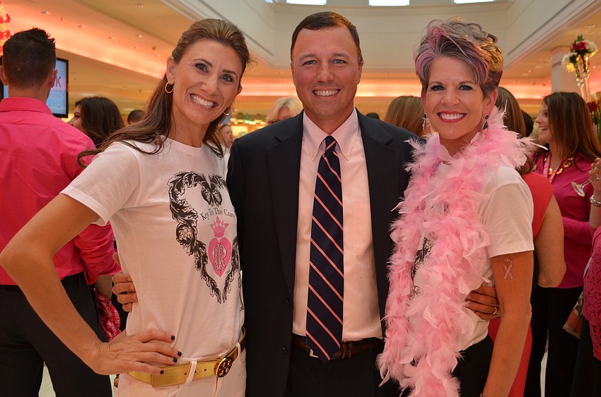 Allison Silver, Scott Collins and Sally Schule