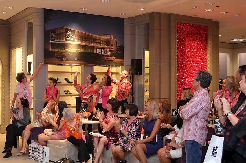 The plans for the new Saks Fifth Avenue were revealed at Key to the Cure Thursday, Oct. 17.