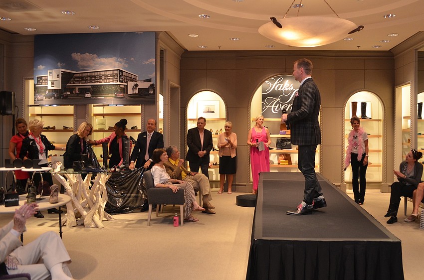 The plans for the new Saks Fifth Avenue were revealed at Key to the Cure Thursday, Oct. 17.