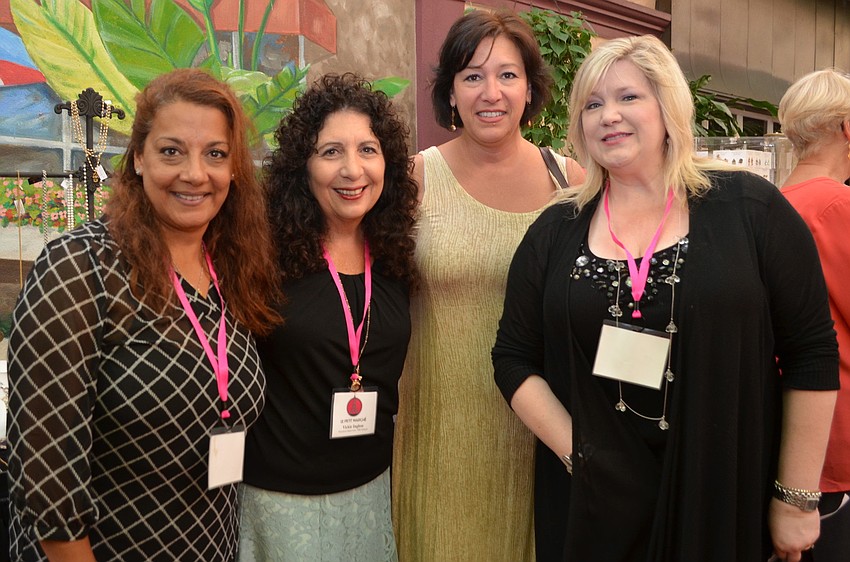 TBS Schools Director Kavita Vasil, Vickie Inglese, Claudia Pertosoff and Dina Smith