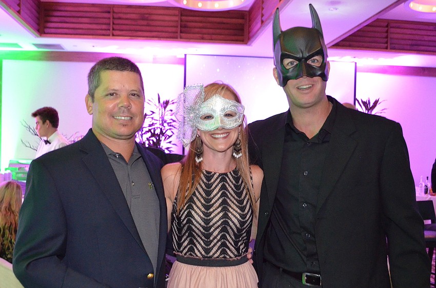 Keith Martin with Stephanie and Dee Dix